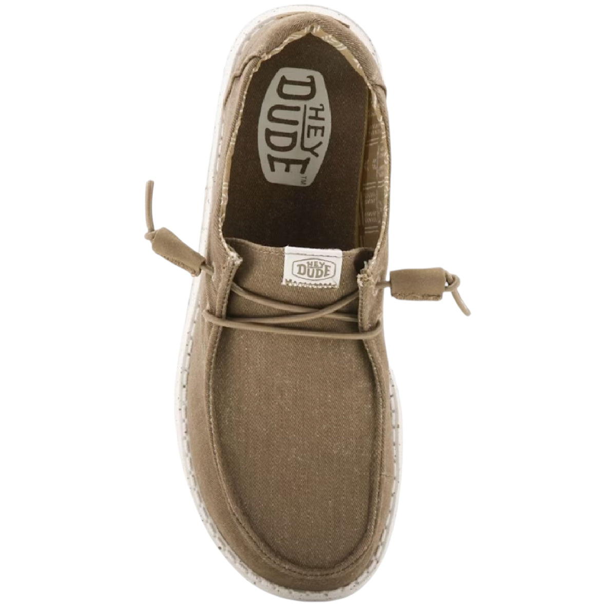 Hey Dude Wendy Stretch Canvas Taupe 