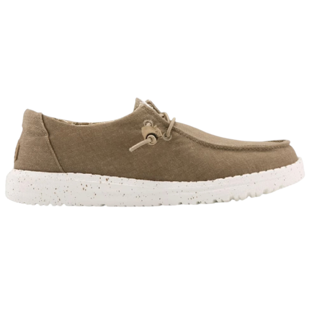 Hey Dude Wendy Stretch Canvas Taupe 