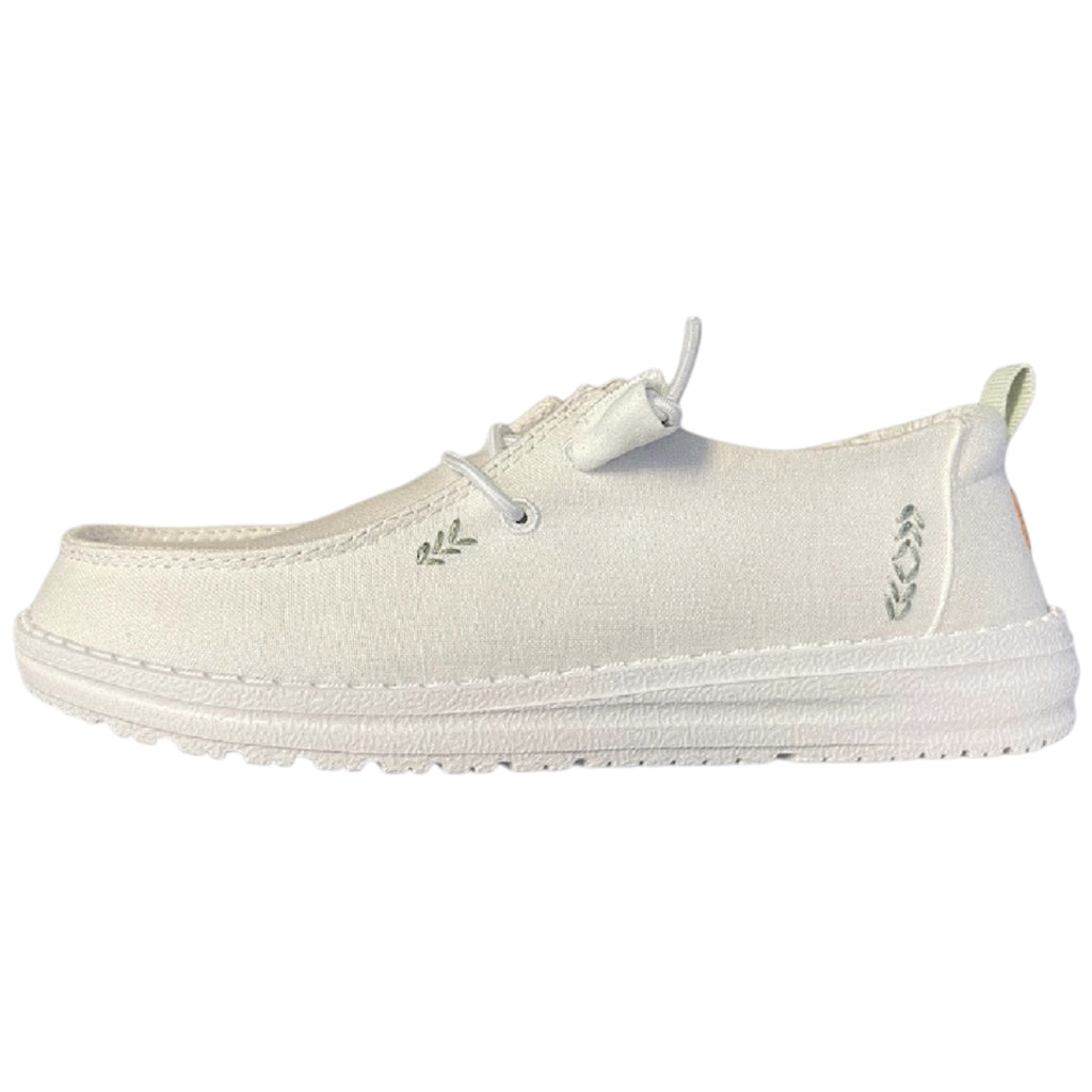 Hey Dude Wendy Chambray Bright White