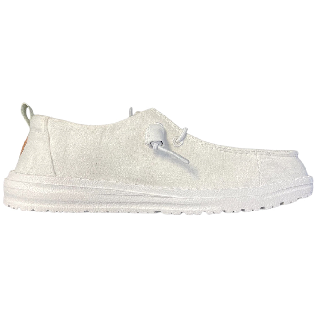 Hey Dude Wendy Chambray Bright White