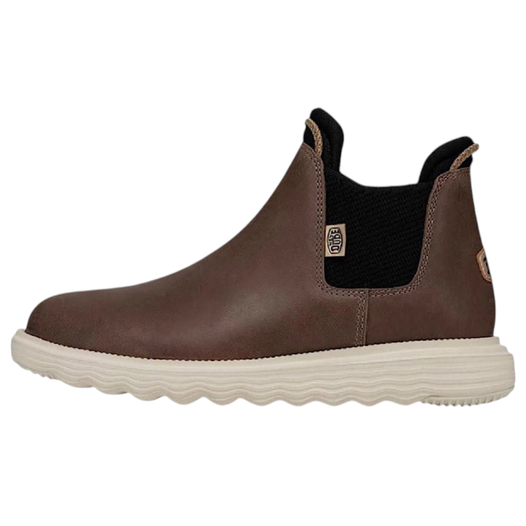 Hey Dude Branson Boot Craft Leather Coffee
