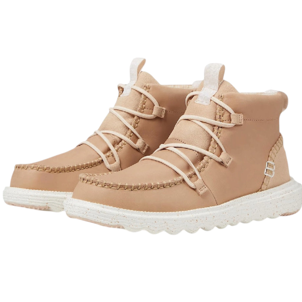 Hey Dude Reyes Boot Leather Taupe