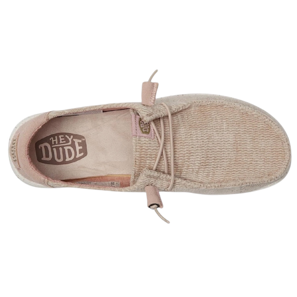 Hey Dude Wendy Wave Corduroy Taupe