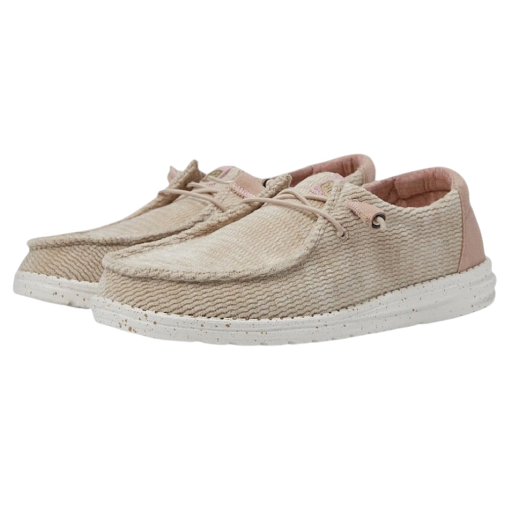 Hey Dude Wendy Wave Corduroy Taupe