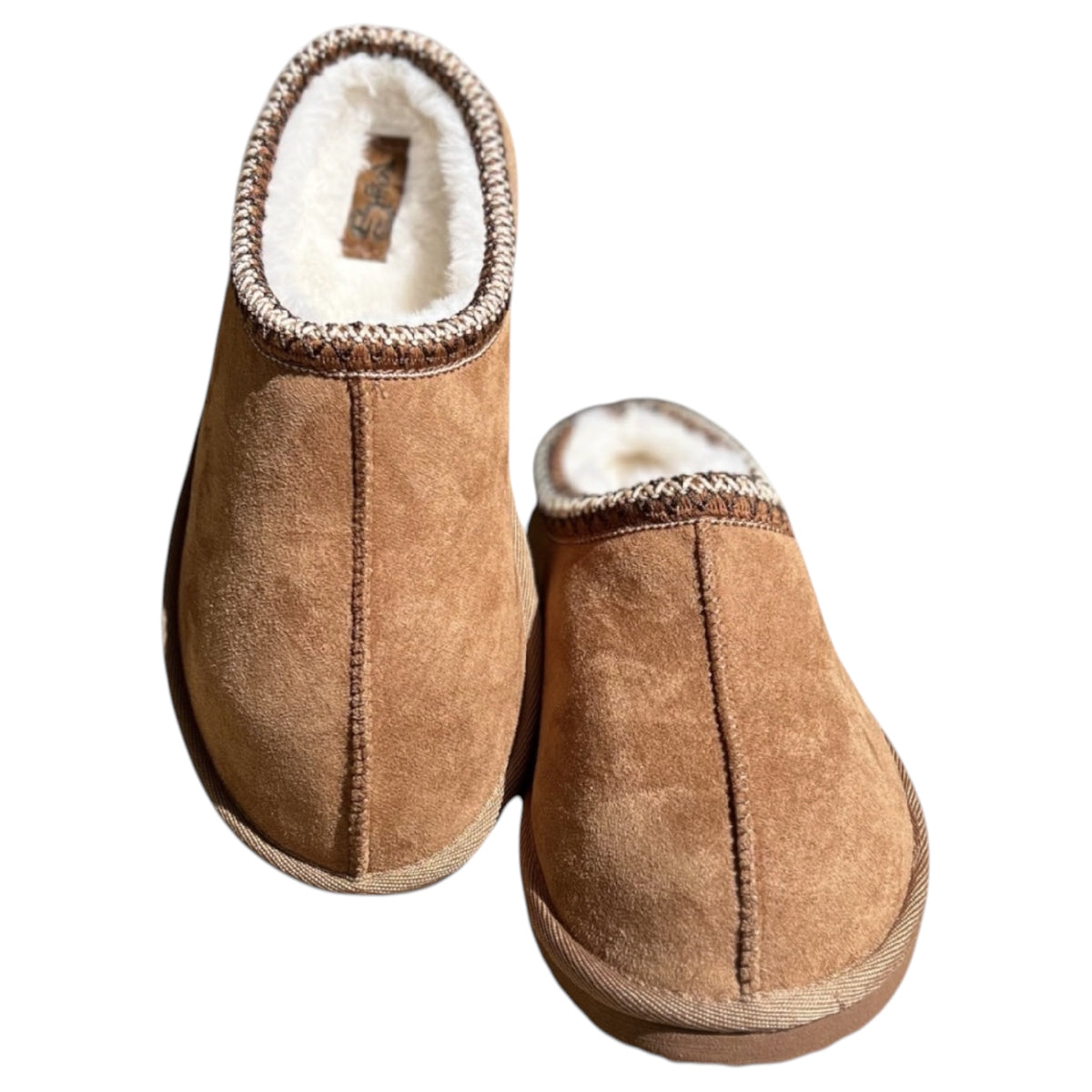 Very G Sparks Tan Slip-On Loafer Mule