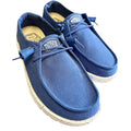 Hey Dude Wendy Slub Canvas True Blue Womens