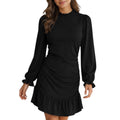 Black Keyhole Dress
