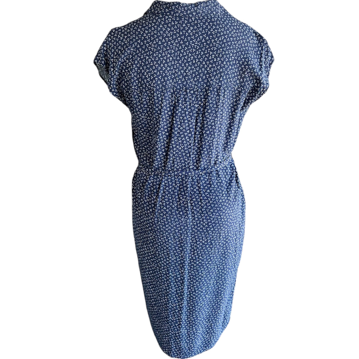 Old Navy Navy Printed Dress Size S-RF