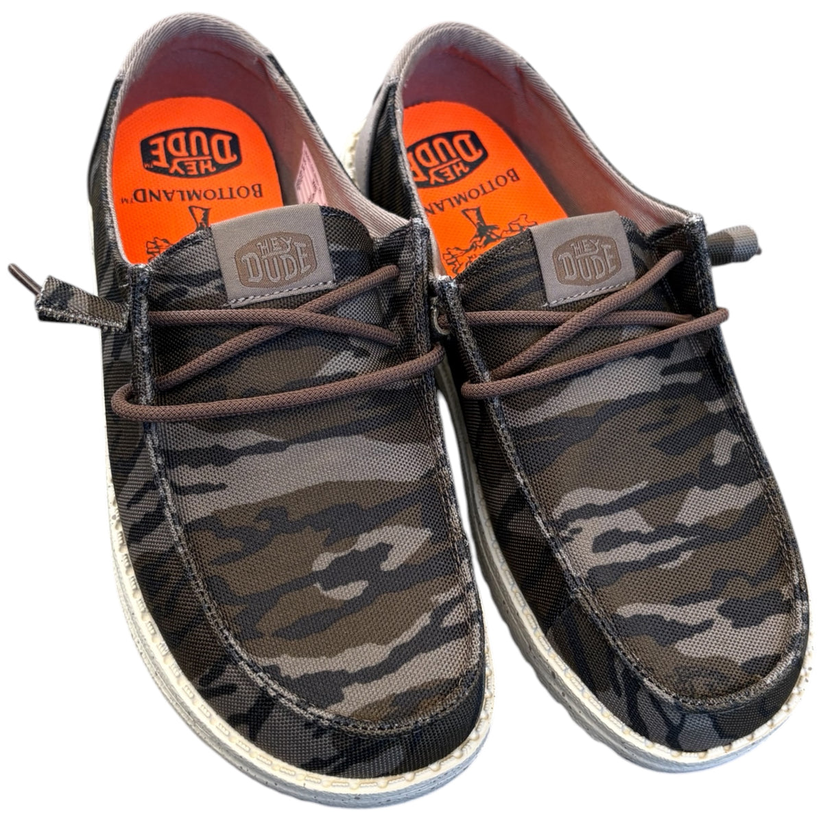 Hey Dude Mossy Oak Wendy OBL Brown Camo