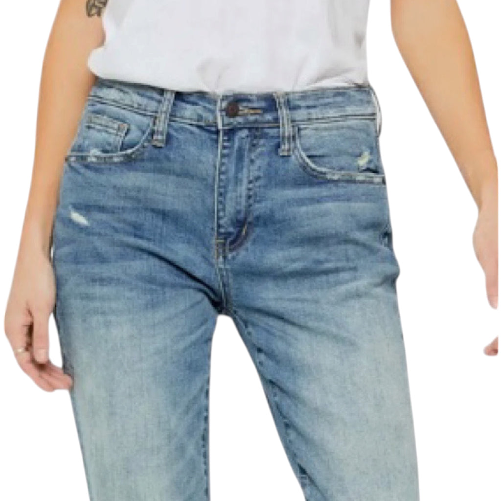 Oliver Logan High Rise W/Raw Hem Jean