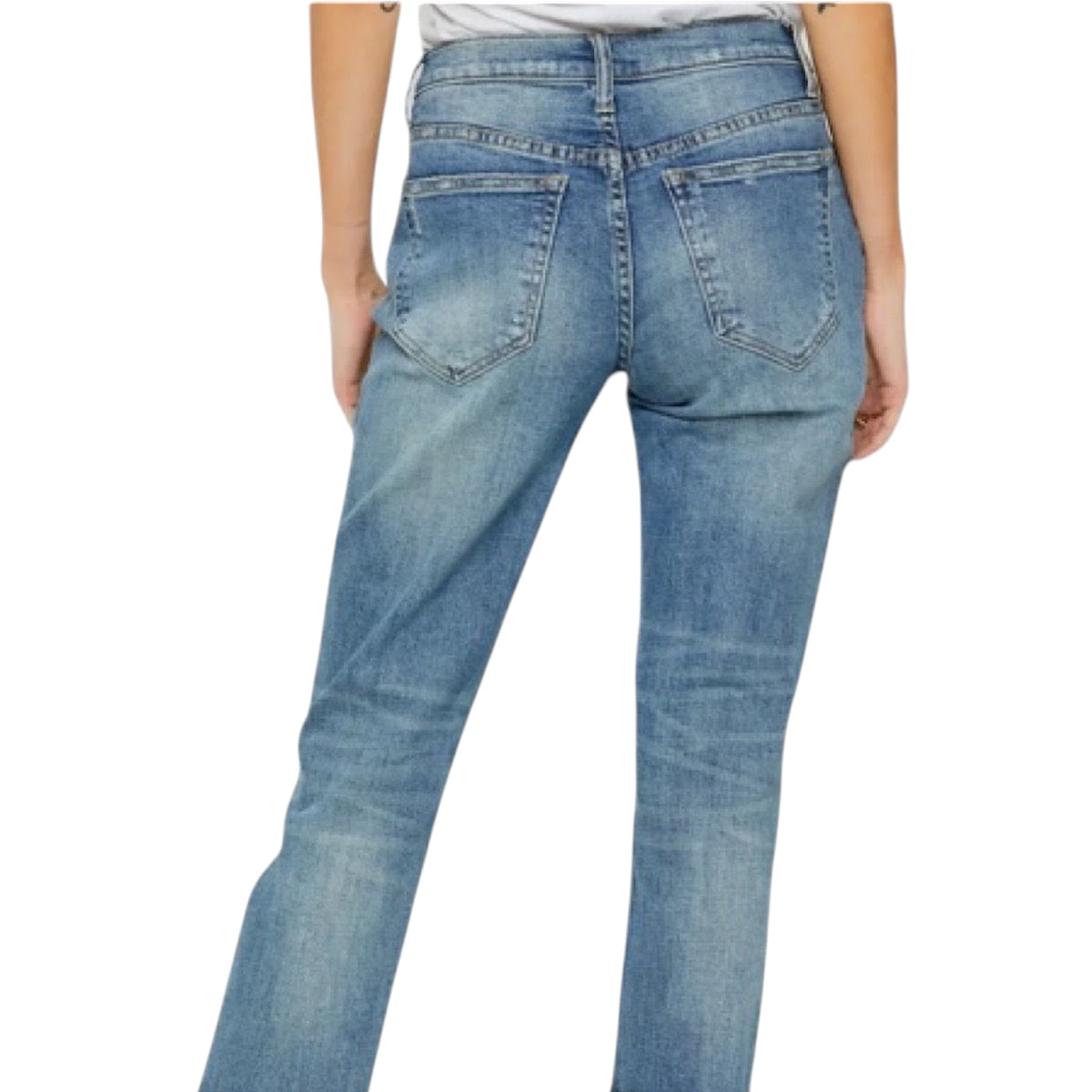 Oliver Logan High Rise W/Raw Hem Jean