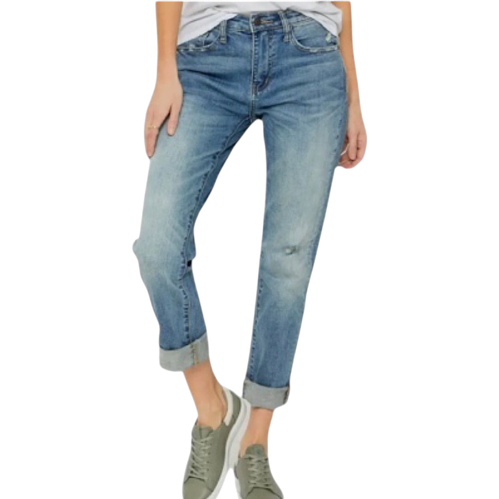Oliver Logan High Rise W/Raw Hem Jean