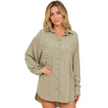 Oversized Button Down Shirt