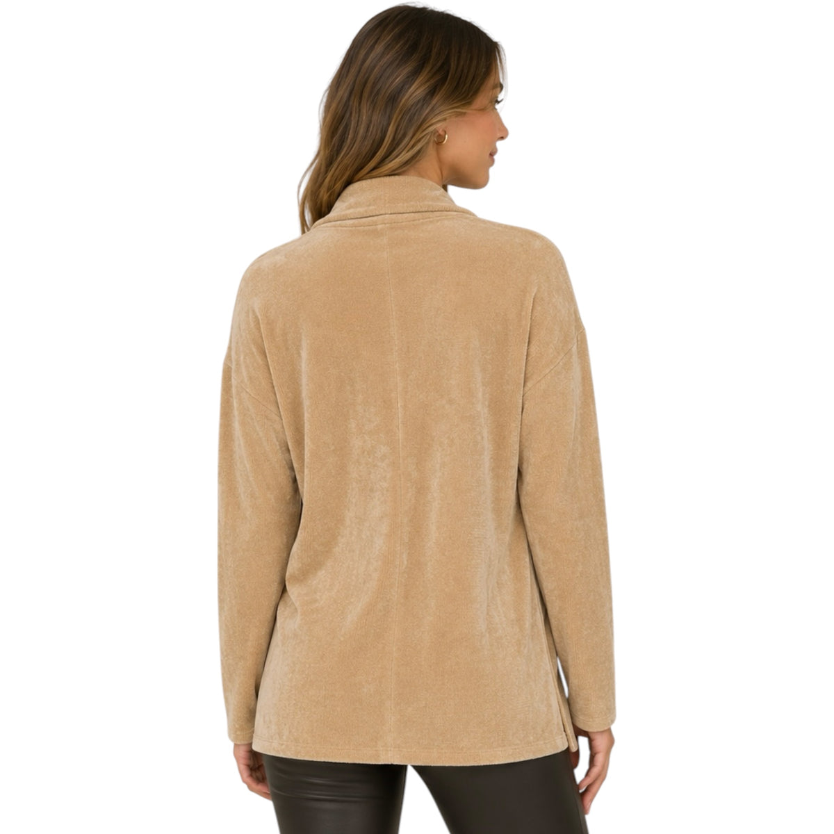 Taupe Long Sleeve Cardigan
