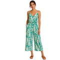 Green Tie Dye Jumpsuit