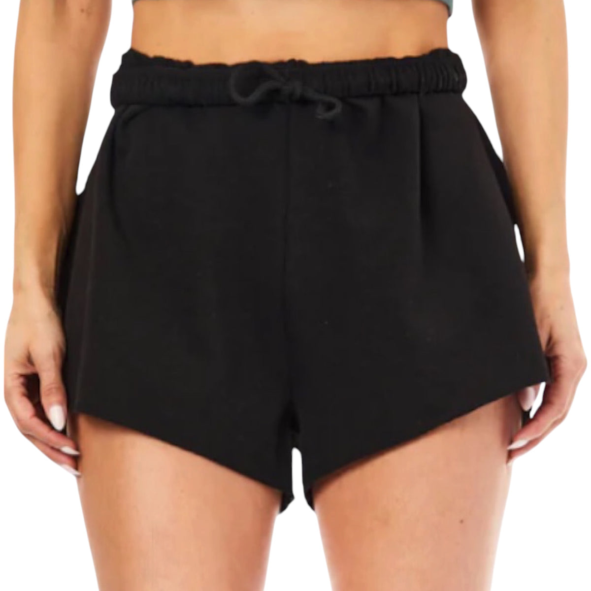 Black Cloud Boyfriend Shorts