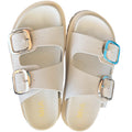 MIA Seashell Sandal With Gold Accent