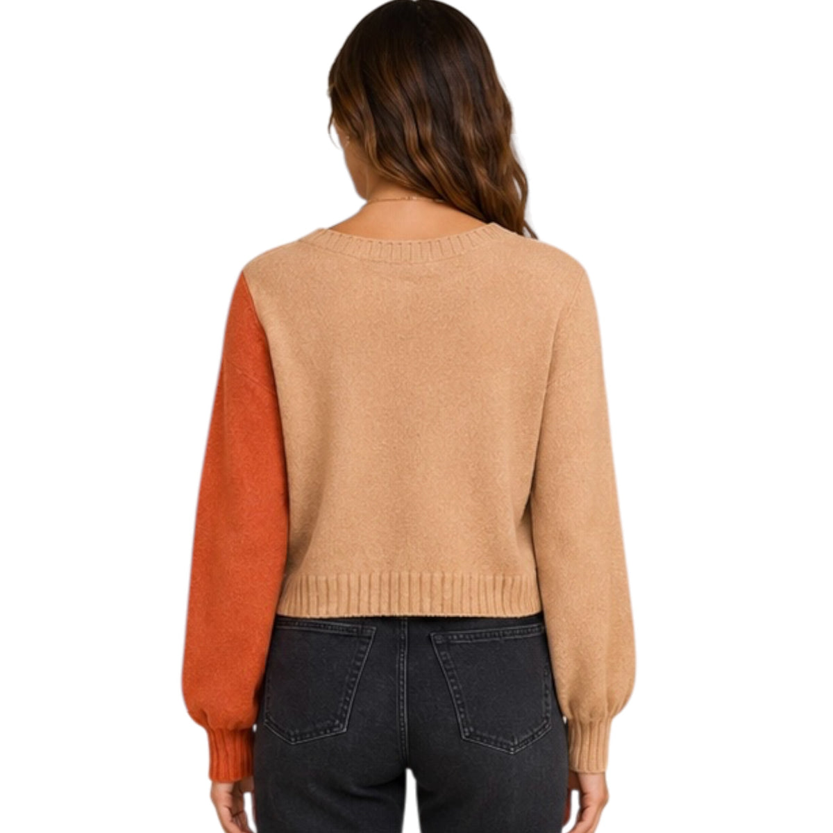 Z Supply Nova Two Color Cardigan Chili
