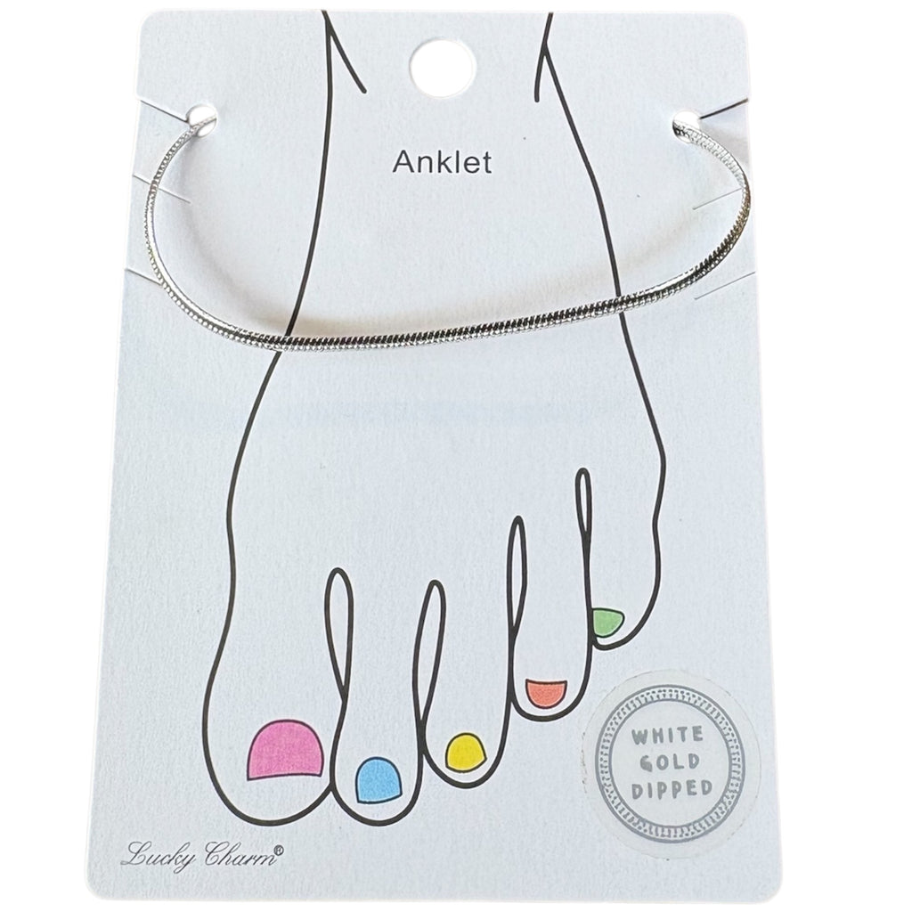 Lucky Charm Snake Chain Anklet