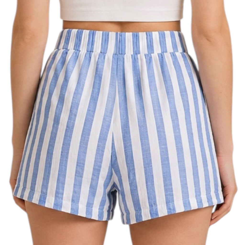 Z Supply Morning Stripe Boxer White