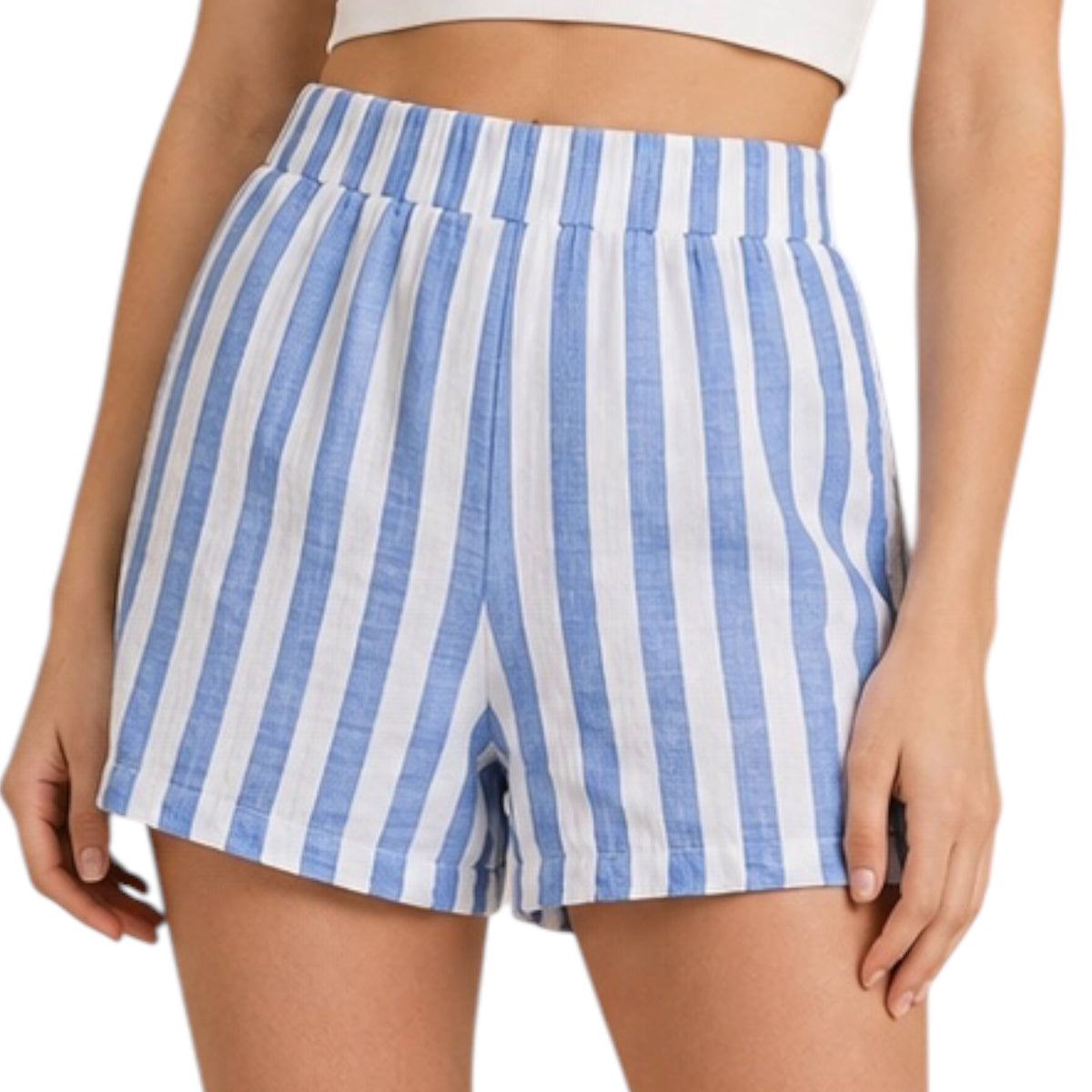 Z Supply Morning Stripe Boxer White
