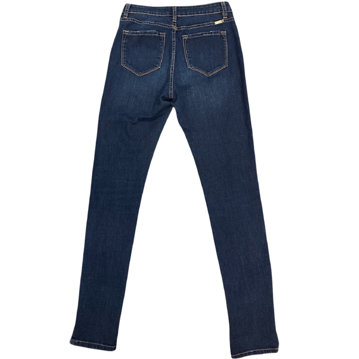KanCan KC7301D Dark Wash Button Fly Skinny Fit Jeans Size 7/27-RF