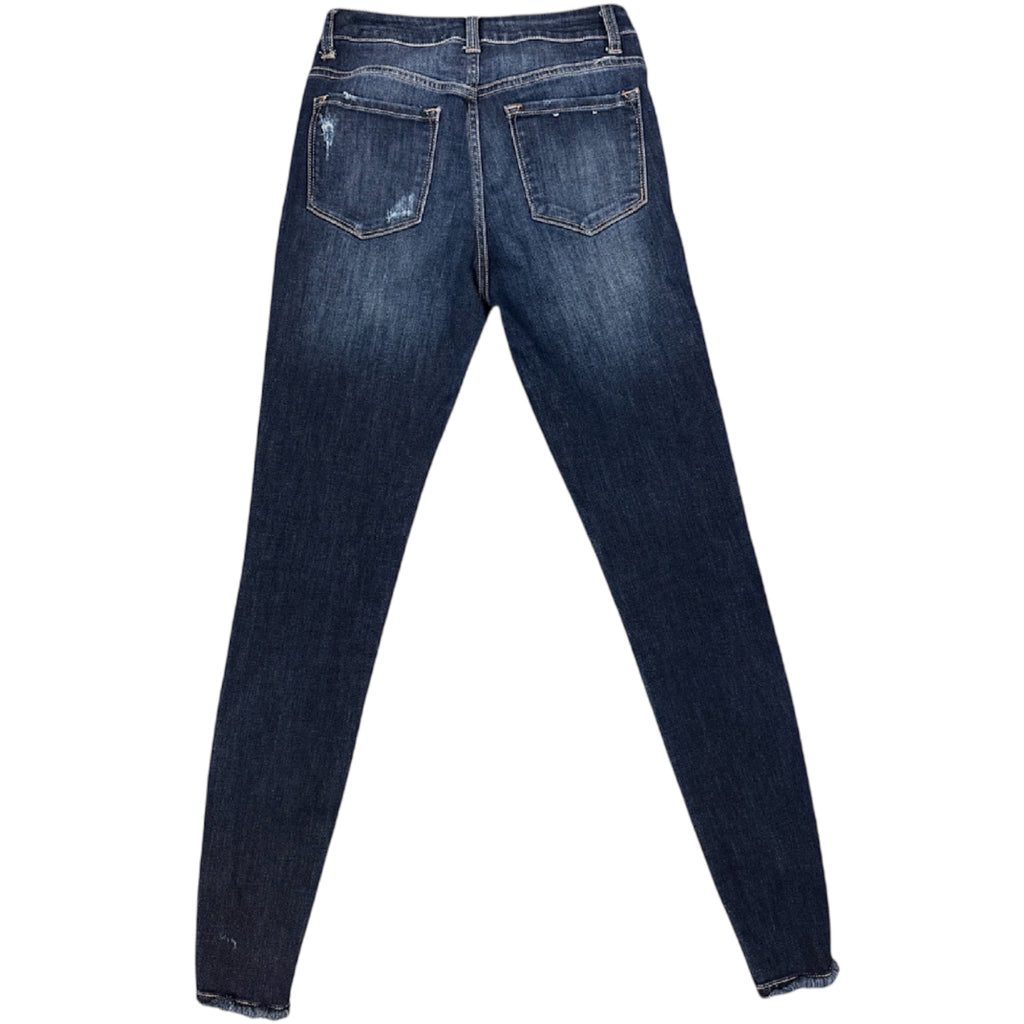 KanCan KC7112D Dark Wash Skinny Fit Jeans Size 3/25-RF