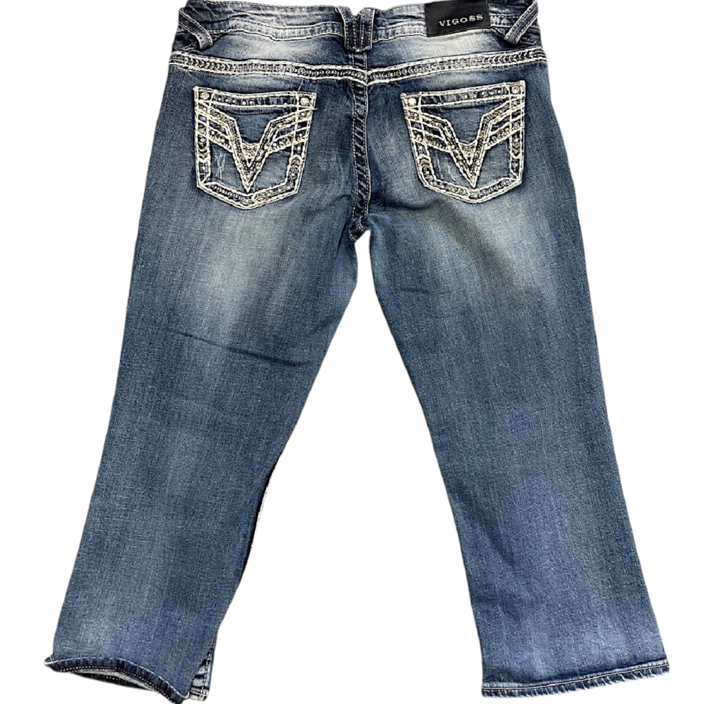 Vigoss 110712 Medium Wash Capris Size 11/12-RF