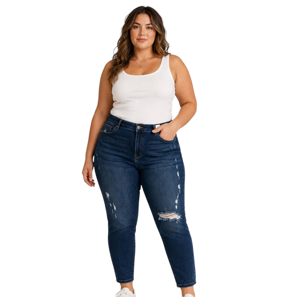 JB 82133PL Plus MidRise Skinny 22W