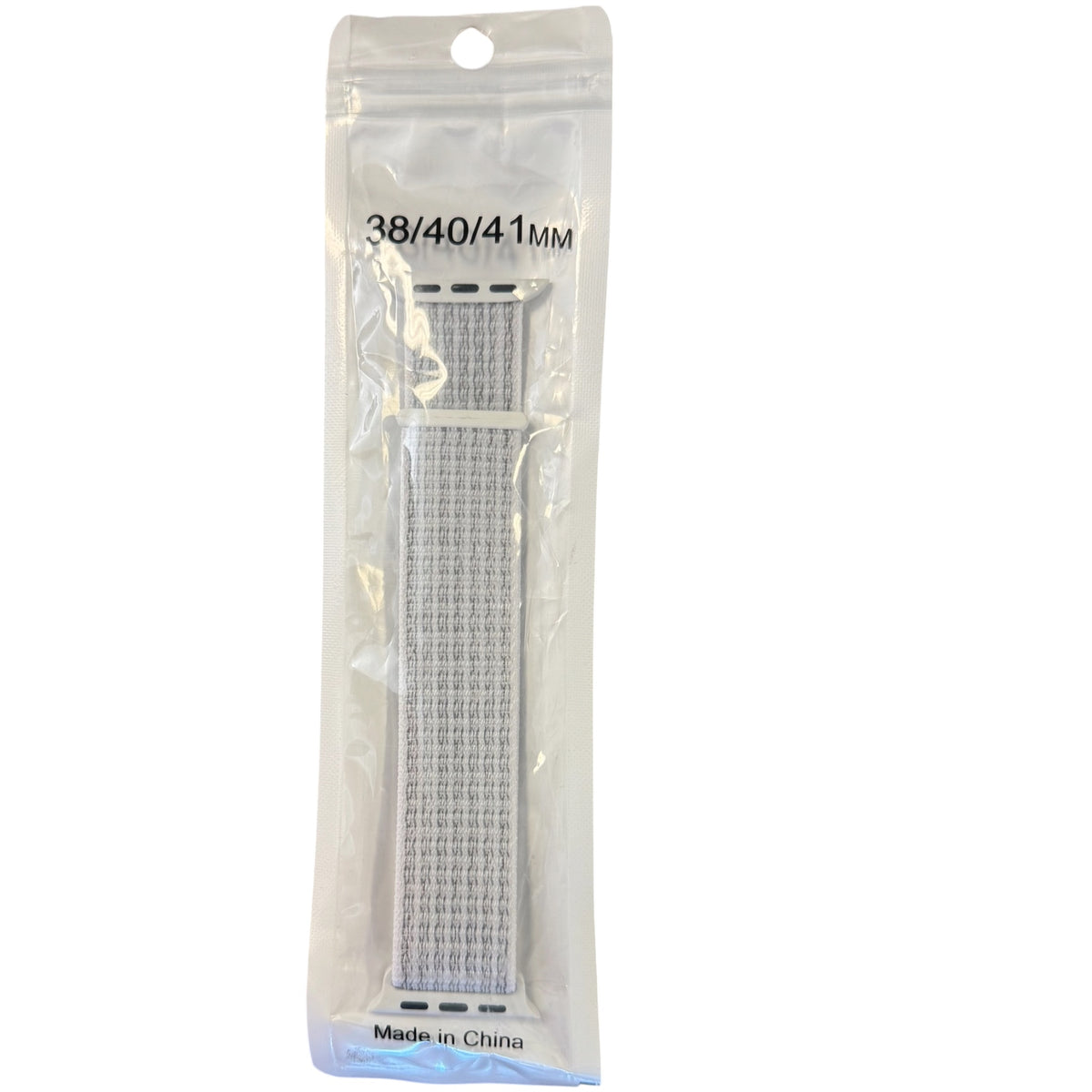 White Velcro Apple Watch Band