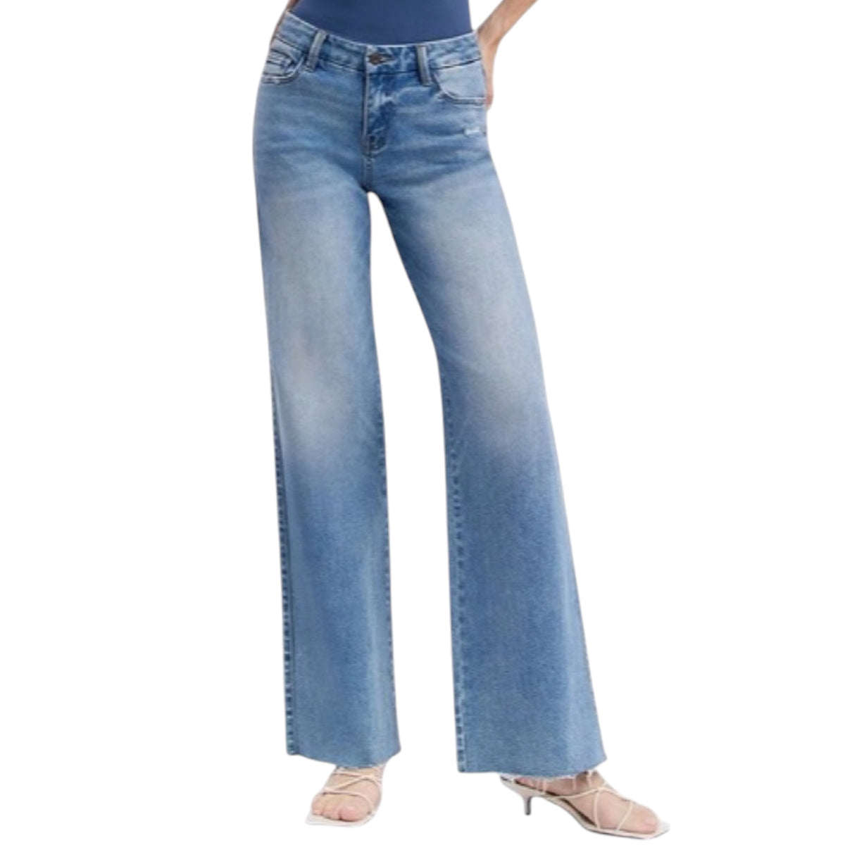 VERVET Vouchsafe Mid Rise Wide Leg 6017N