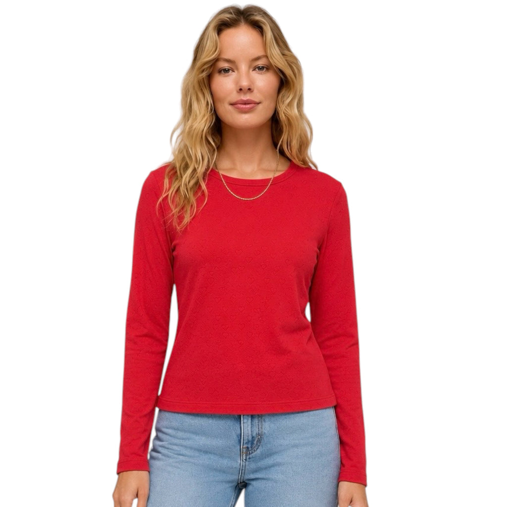 Z Supply  Maison Rendezvous Red Top S