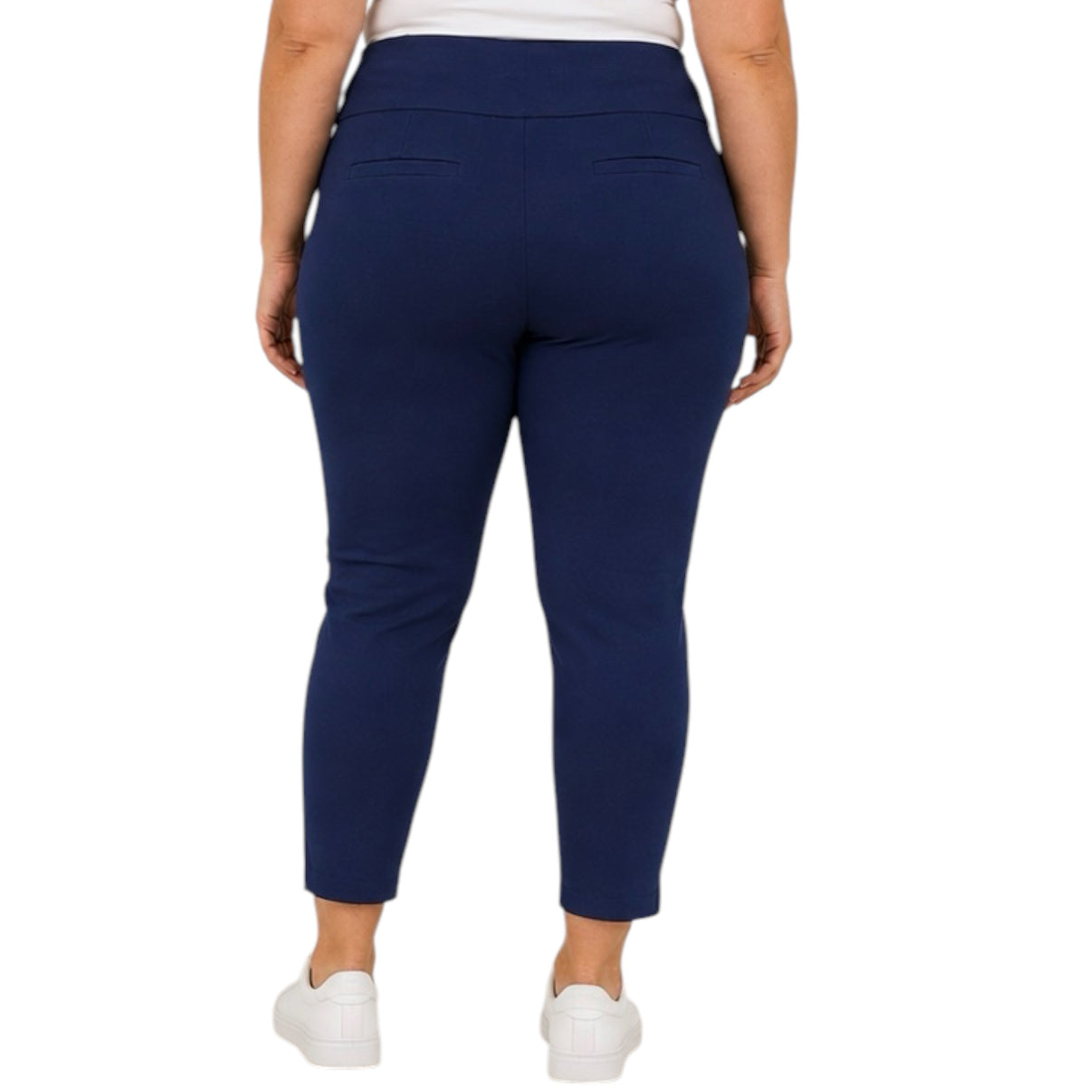 Navy Plus Magic H/W 26" Skinny Pants