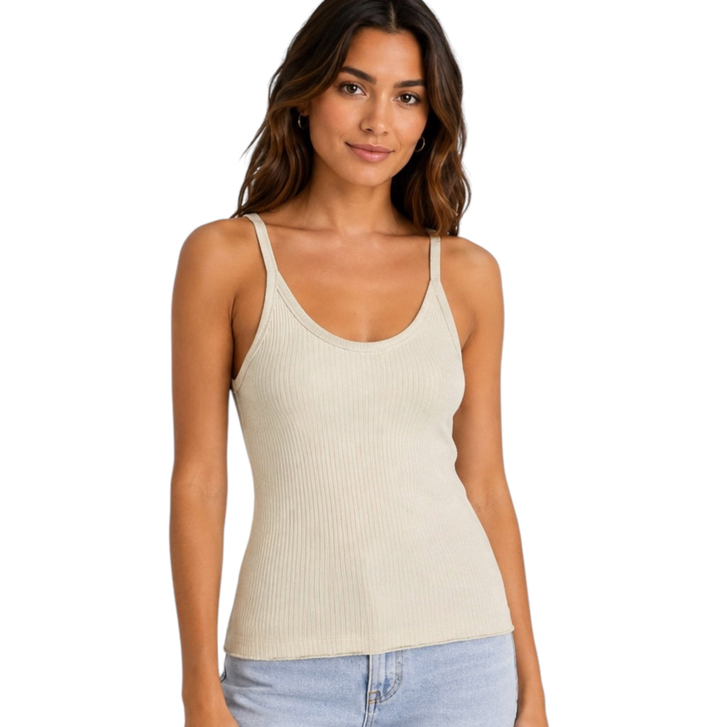 Z Supply Casa Rib Tank Glacial Green