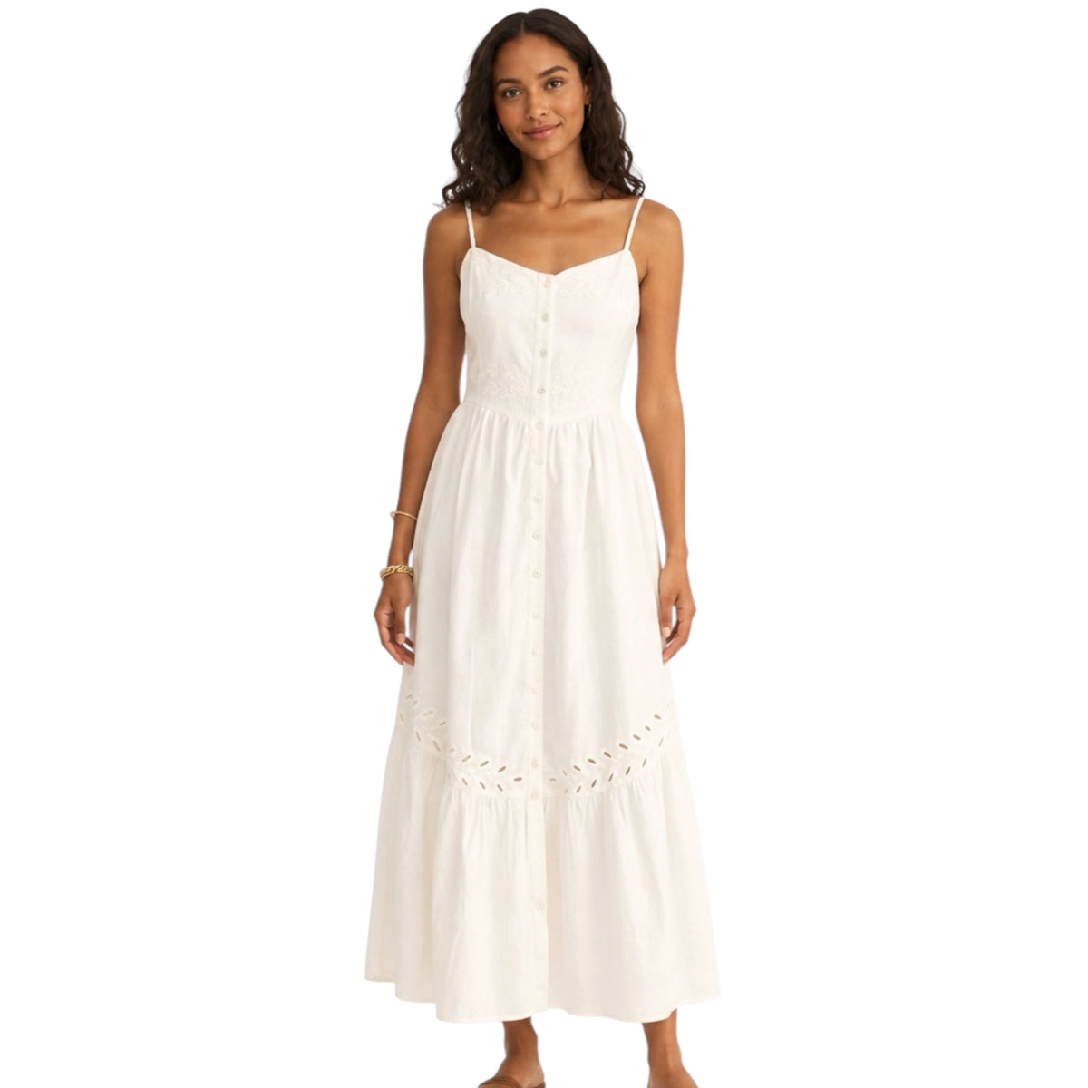 Z Supply Citadelle Maxi Dress White