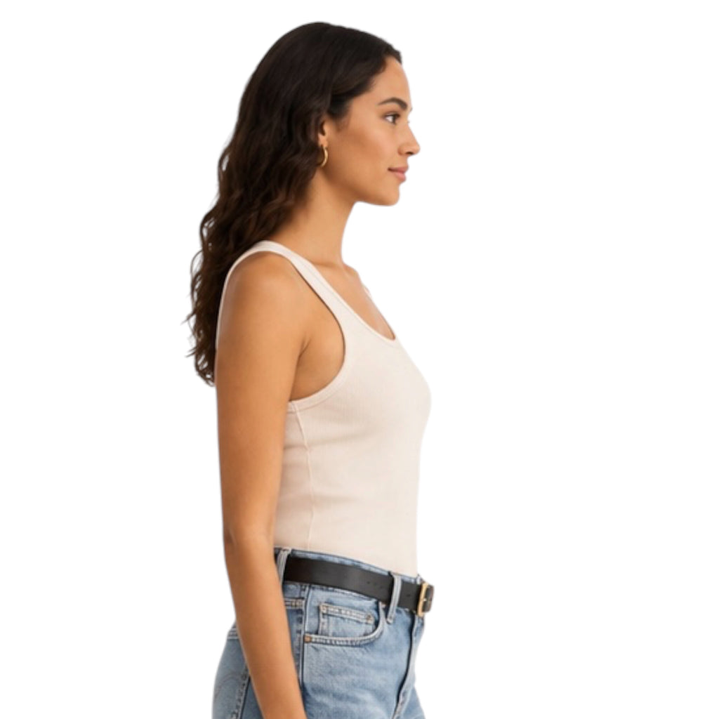 Z Supply Classic Scoop Tank Crystal