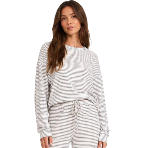 Z Supply Classic Stripe LS Top Eclipse