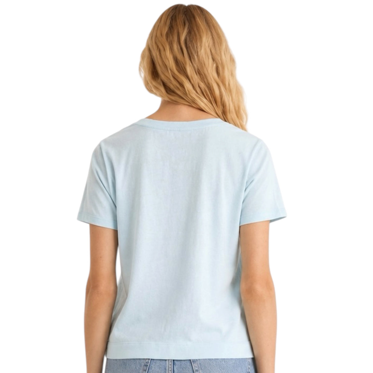 Z Supply Classic Skimmer Tee Iced Turquoise