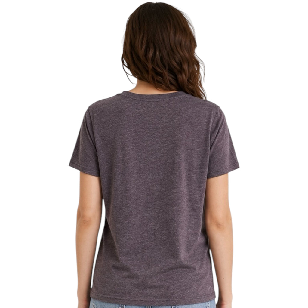 Z Supply Easy Be Wine Tee Shadow