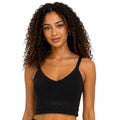 Z Supply Embrie Crochet Tank Black