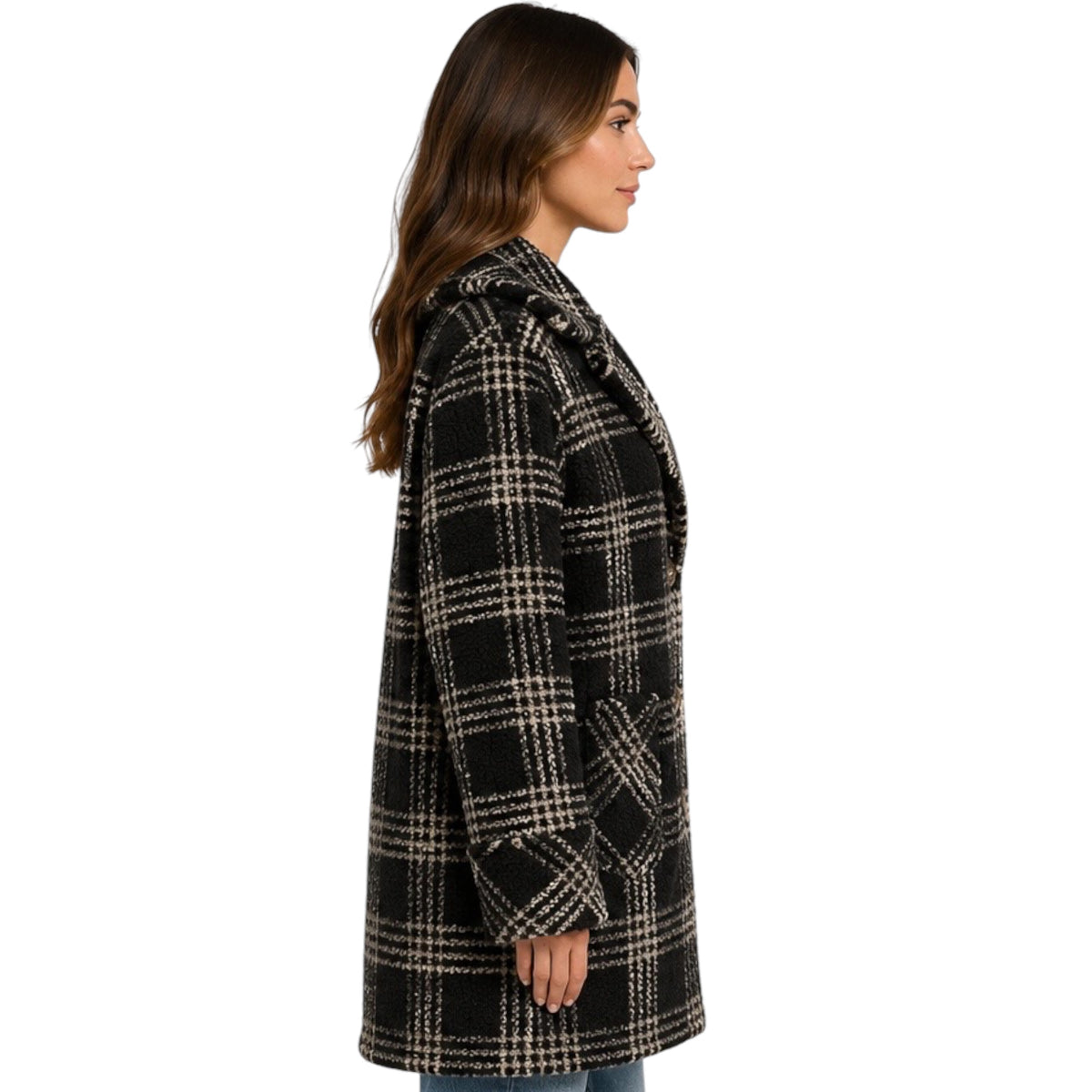 Z Supply Hastings Sherpa Coat Black