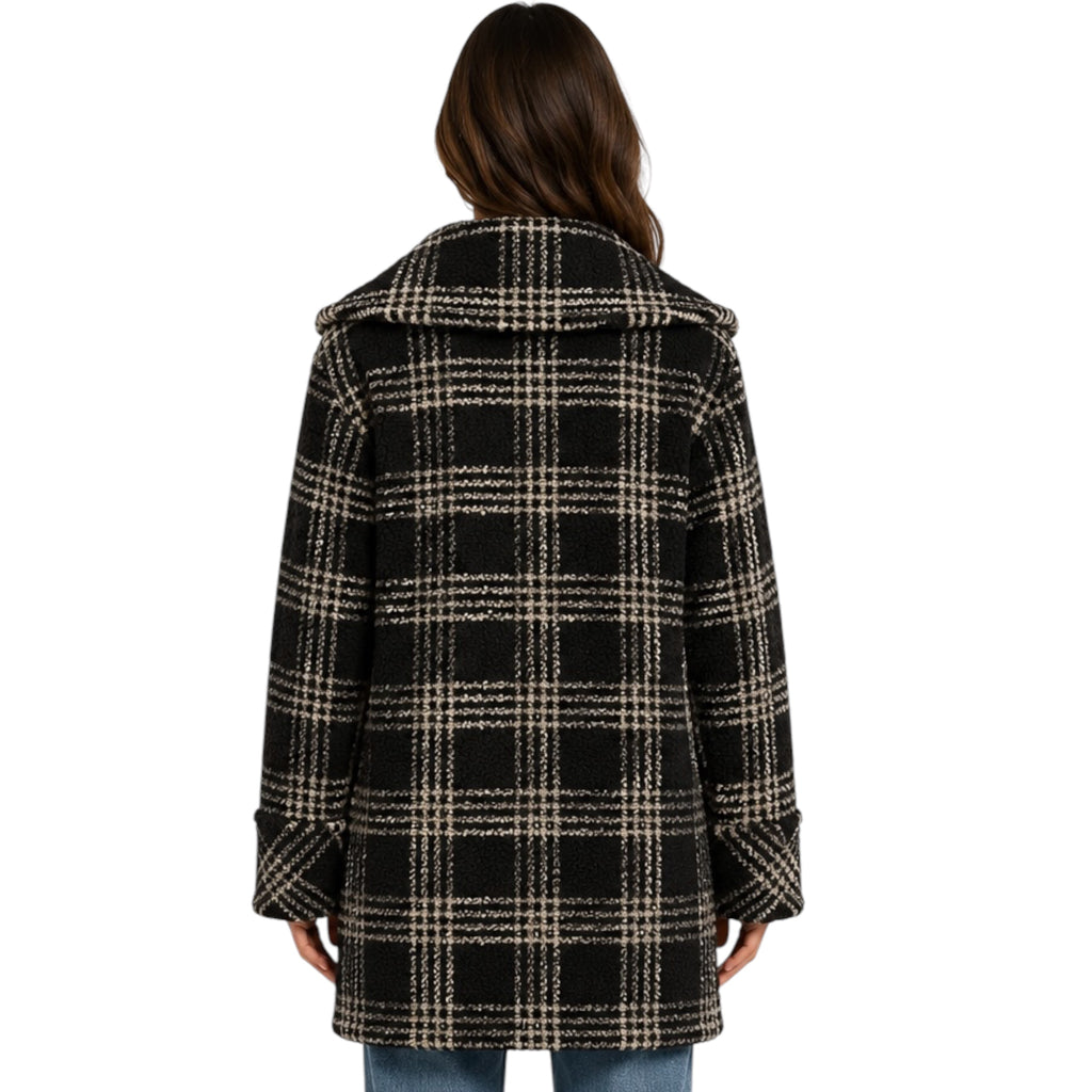 Z Supply Hastings Sherpa Coat Black