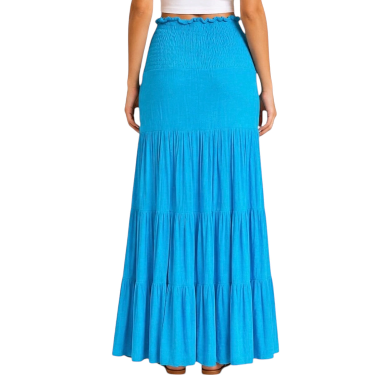 Tiered Maxi Skirt