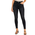 Ceros2113 Black High Rise Ankle Skinny