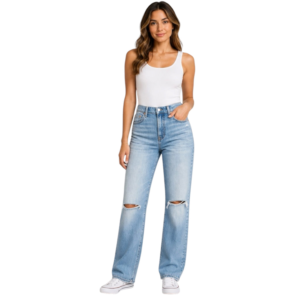 DAZE D000116203JS-FOOLS Sundaze High Rise Vintage Straight