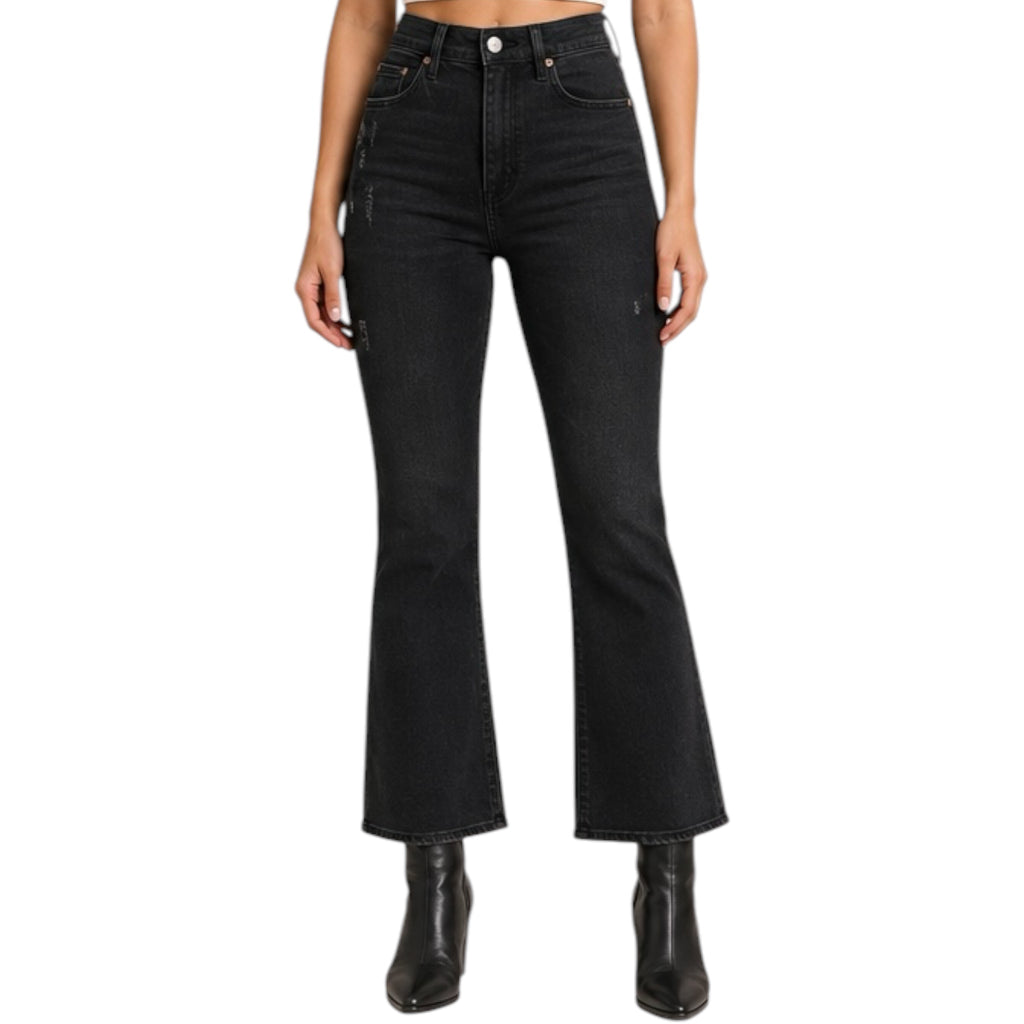 DAZE Shy Girl High Rise Crop Flare D00016201SO-LATET
