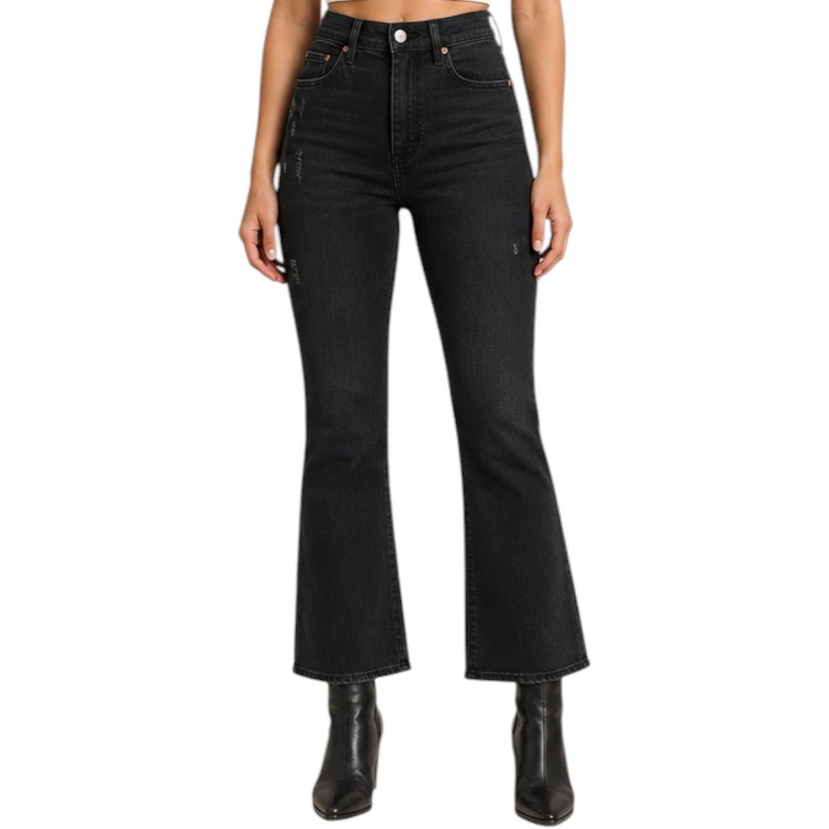 DAZE Shy Girl High Rise Crop Flare D00016201SO-LATET
