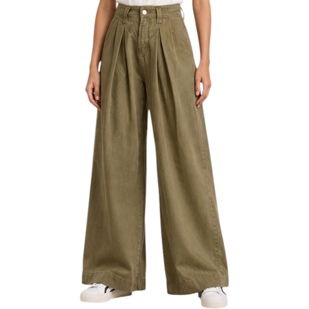 Dear John Lanee Wide Leg Evergreen  Size 27