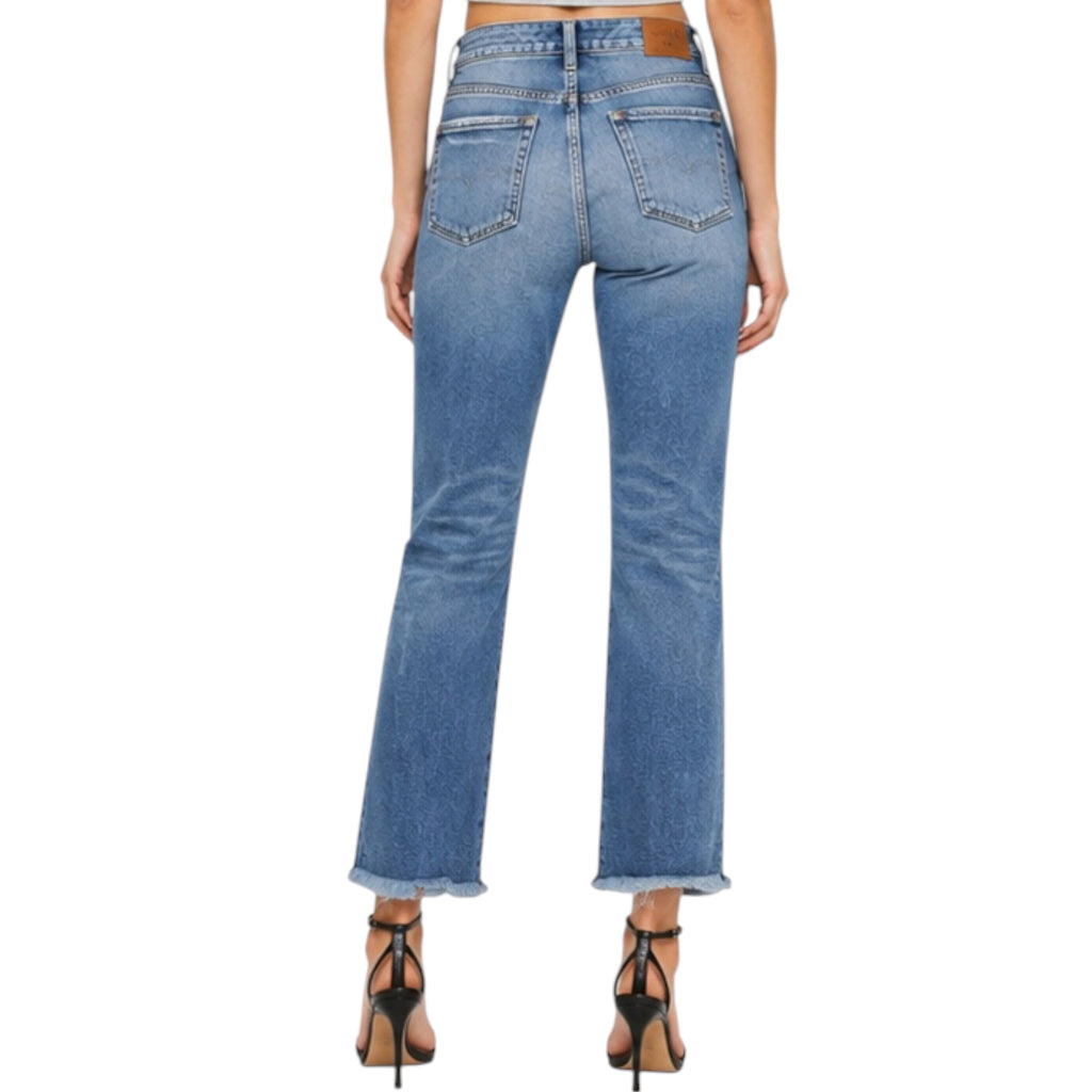 HIDDEN HD1435ST-DK Tracey High Rise Straight