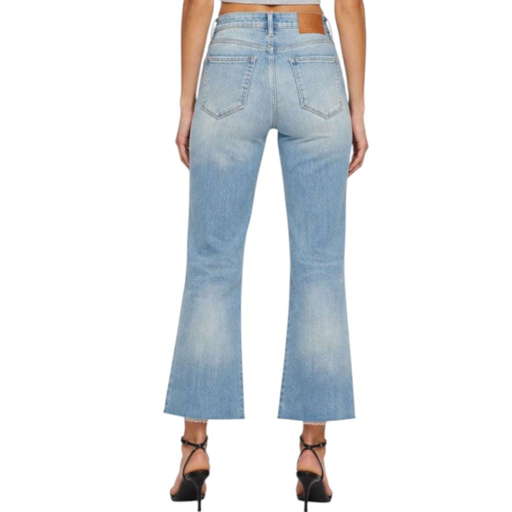 Hidden HD3638C Happi High-Rise Basic Cropped Flare